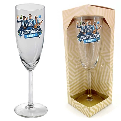 Pezsgős pohár - Legénybúcsú Party
