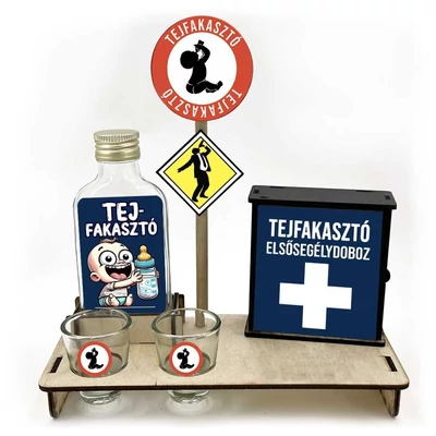 Elsősegély doboz szett - Tejfakasztó