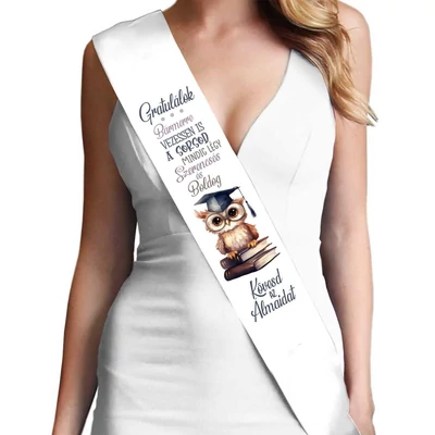 Vállszalag - Gratulálunk! Kövesd az álmaidat