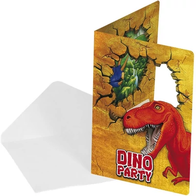 Dino Party meghívó