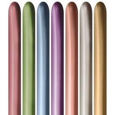 260Q - Metálos modellező lufi (50db/csomag)