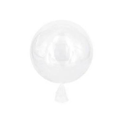 AQUA 10" Bobo áttetsző Levegős lufi (AQUA)