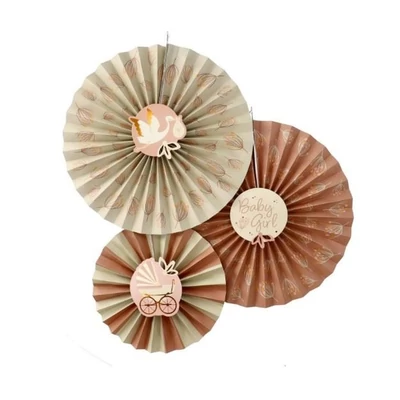 Rozetta- Babaváró baby pink rozetta szett (3db/csomag)