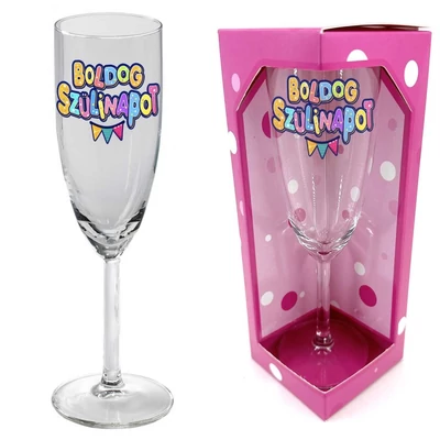 Pezsgős Pohár- Boldog Szülinapot