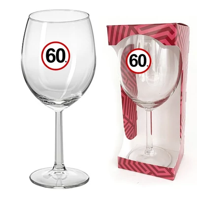 Borospohár - 60 karikás