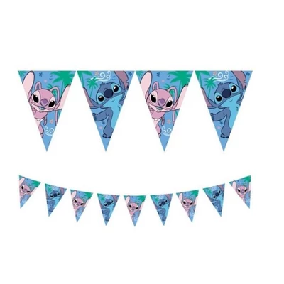 Lilo és Stitch A csillagkutya Angel zászlófüzér 2,3m