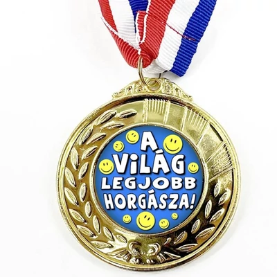 Vicces Érem - A világ legjobb horgásza