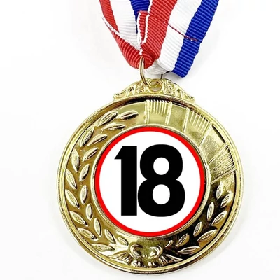 Vicces Érem - 18 karikás