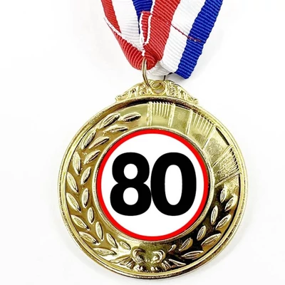 Vicces Érem - 80 karikás