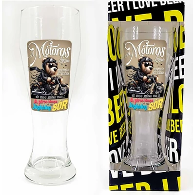 Sörös pohár - Motoros legenda