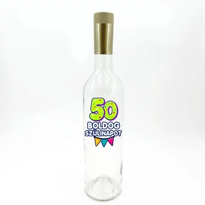 Borosüveg - 50 Boldog szülinapot