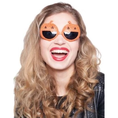 Napszemüveg - Csillámos halloweeni tökös
