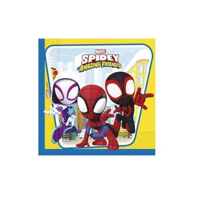Pókember Spidey szalvéta 20 db-os 33x33cm