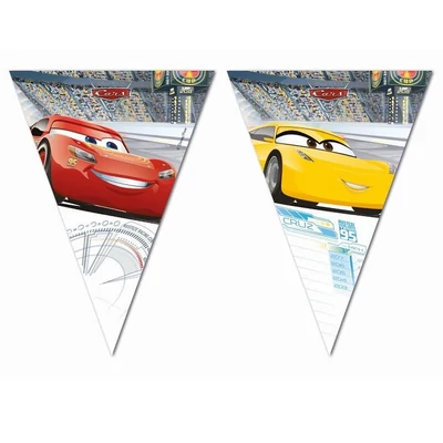 Disney Verdák Arena Race zászlófüzér 2,3 m