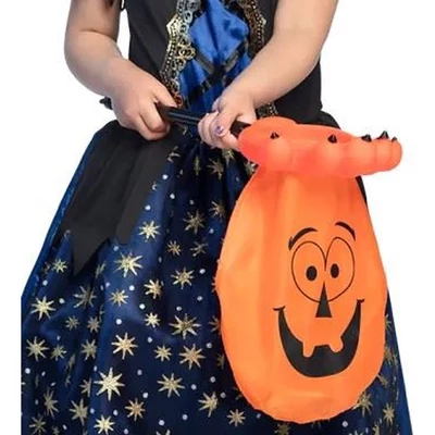 Csokit vagy csalunk kézitáska, narancssárga-fekete