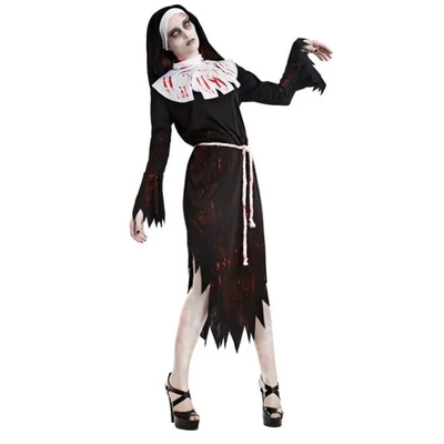 Jelmez - Véres zombi apáca, S méret