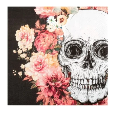 Szalvéta - Halottak napja, 20 db/csomag, 33 x 33 cm