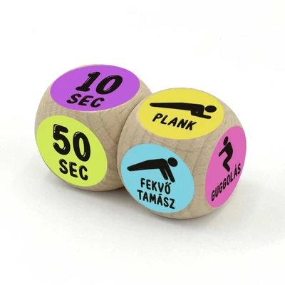 Vicces dobóckocka - Fittness