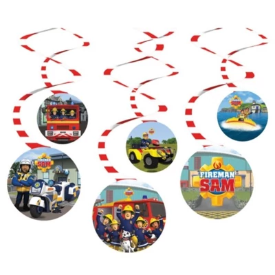 Sam, a tűzoltó szalagdekoráció