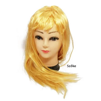 Paróka - hosszú, egyenes, szőke színű