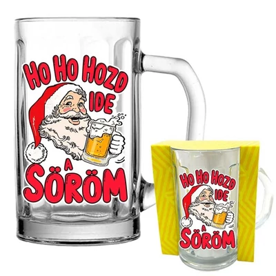 Söröspohár Ho Ho Hozd Ide A Söröm