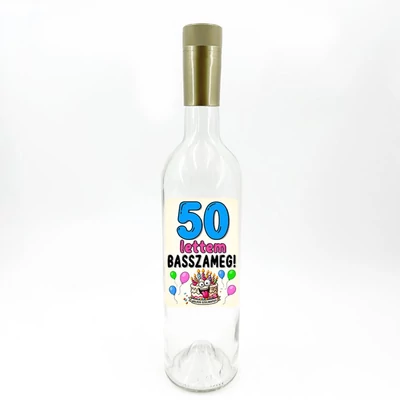 Borosüveg - 50 lettem