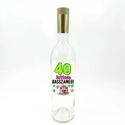 Borosüveg 40 lettem