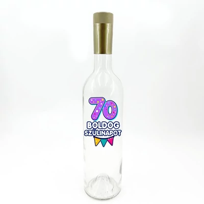 Borosüveg 70 Boldog Szülinapot