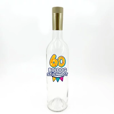Borosüveg 60 Boldog Szülinapot