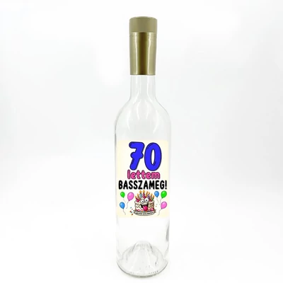 Borosüveg 70 lettem