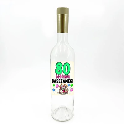 Borosüveg 80 lettem