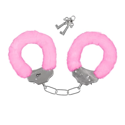 Szőrös bilincs - Világos Rózsaszín