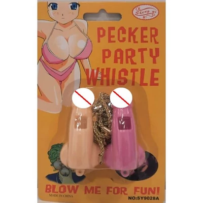 Síp, műanyag, Willy, 2 darab