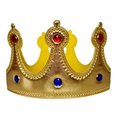 Fényes puha korona, arany