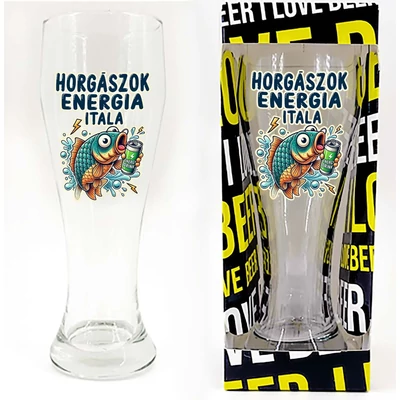 Sörös pohár - Horgászok energia itala