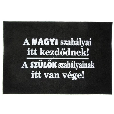 Lábtörlő - Nagyi szabályai