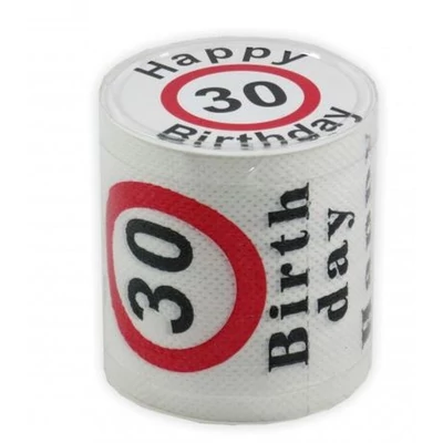 WC papír - Happy 30 Birthday