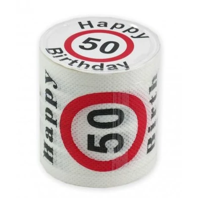 WC papír - Happy 50 Birthday