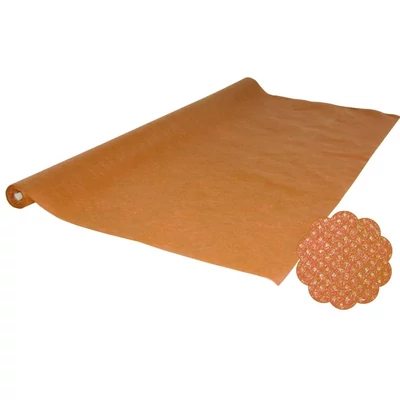 Asztalterítő Gyapjú terítő 5 m x 1,2 m Narancs