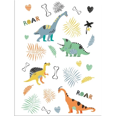 Dinoszauruszos tetoválás, 1 ív/csomag