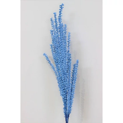 Kék habfű bogyókkal, 80 cm