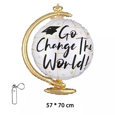 Supershape - Földgömb, "Go change the world", 70 cm