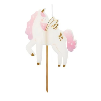 Unikornis gyertya, 9 cm