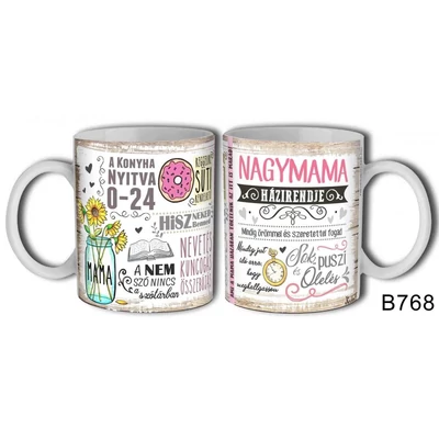 Bögre - Nagymama házirendje