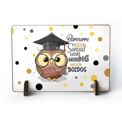 Kis fa tábla - Bármerre vezessen sorsod