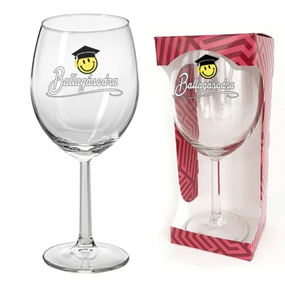 Borospohár - Ballagásodra