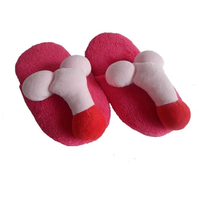 Papucs - Kukis, 3D, rózsaszín