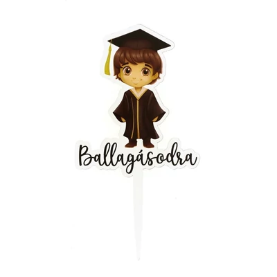 Tortadísz - Ballagásodra, fiús