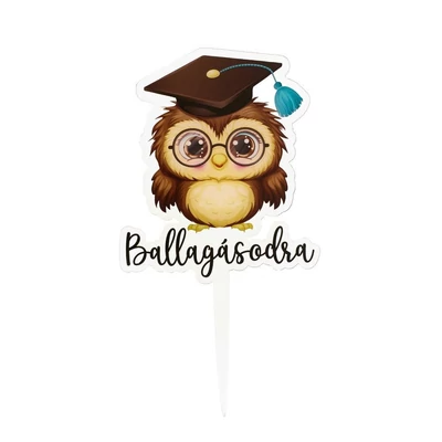 Tortadísz - Ballagásodra, bagoly