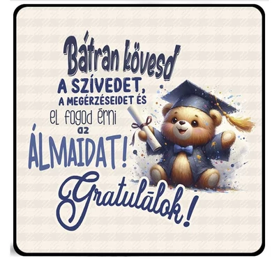 Hűtőmágnes - Bátran kövesd a szívedet